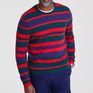 Club Room Multicolor Striped Crewneck Sweater